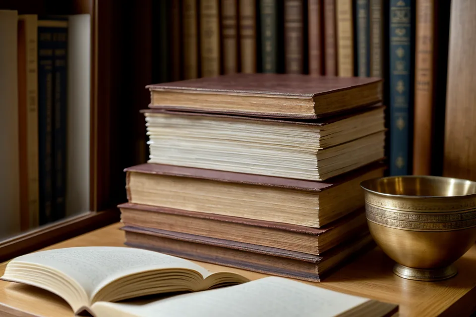 Nahaufnahme von Büchern über Naturwesen und Elben in einer Buchhandlung.