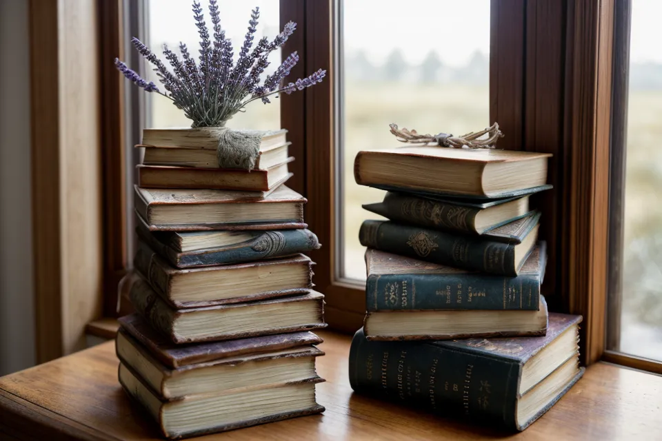 Bücherstapel zu Naturwesen und Elben-Kurs Themen zum Channeling lernen