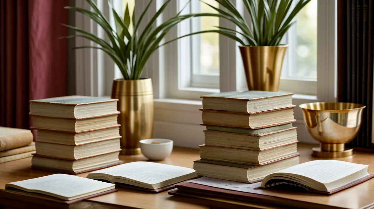 Elben-Energie und Channeling lernen: Buchregal einer Esoterik-Buchhandlung als Ausgangspunkt für den Online-Kurs-Vergleich
